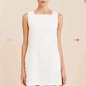 Posse Emma Shift Dress white size XS